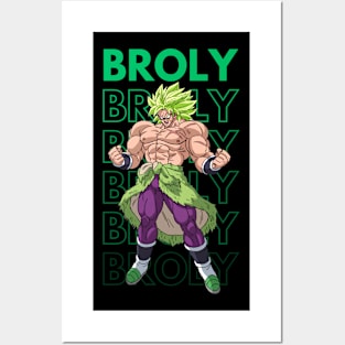 broly the legendary super saiyan Posters and Art